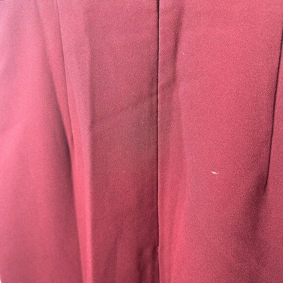 Nicholas Burgundy Lace Bra V-Neck Sleeveless Midi Dress Women's Size 4 - Picture 10 of 10